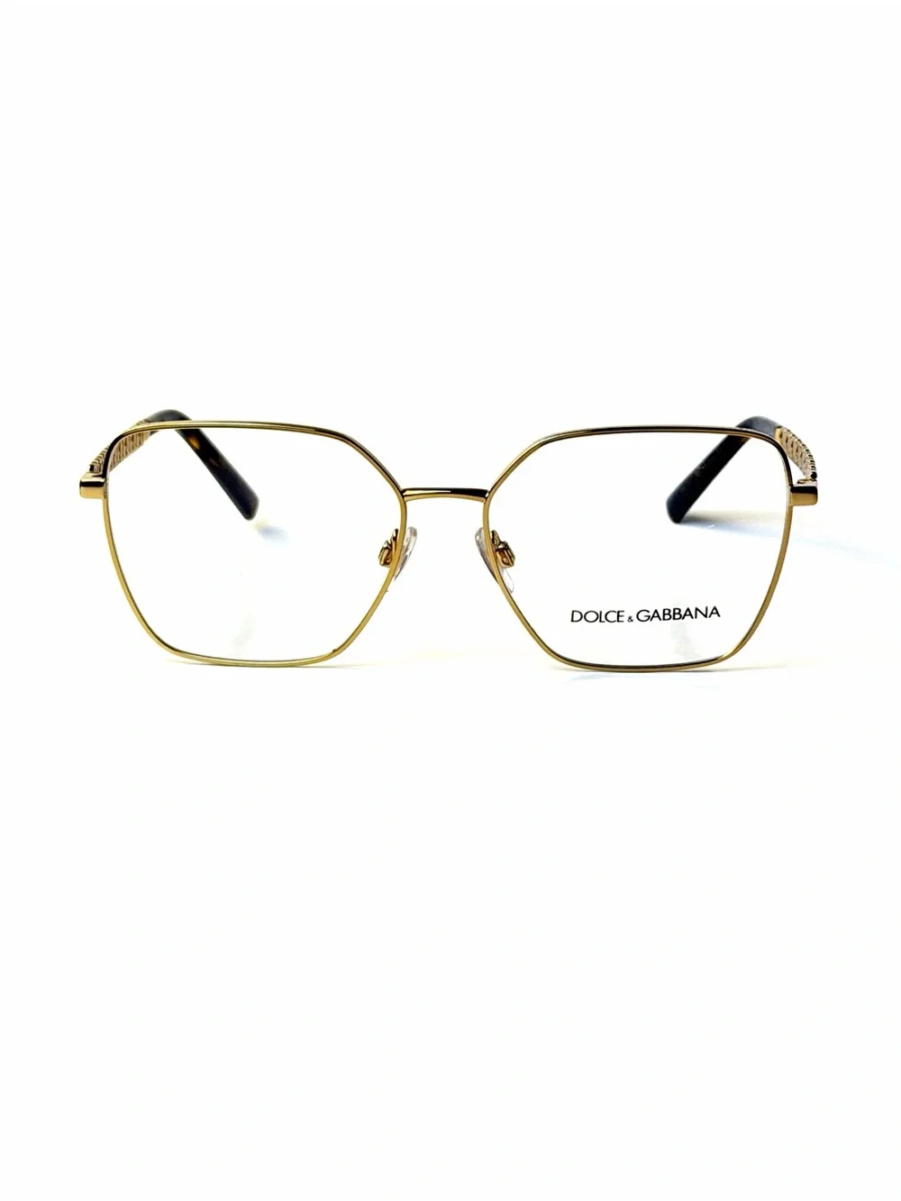 Dolce & Gabbana Eyeglasses DG 1351 02 Gold Authentic New 56mm NWT